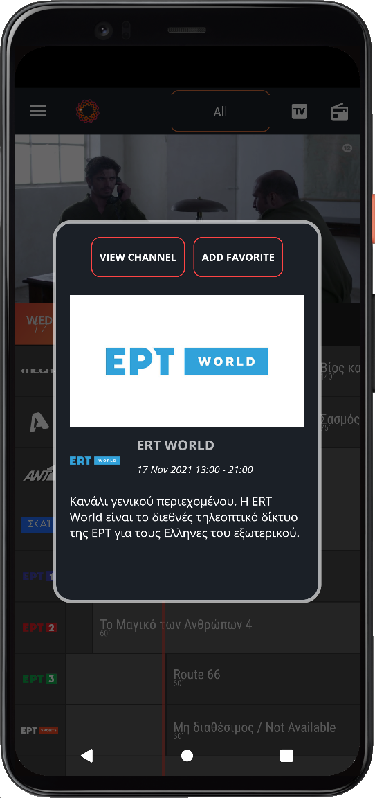 Android Greek Tv